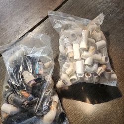 LAssorted Pvc And Plumbing Fittings 