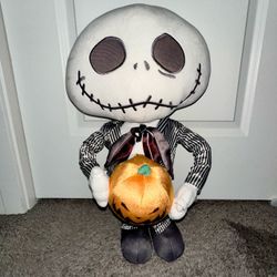 Jack Skellington door greeter 21 inches tall