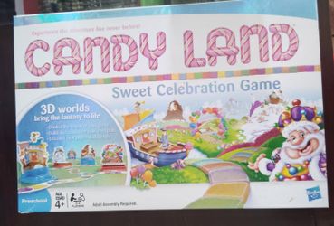 3D Candy Land Sweet Celebration board game, new in box