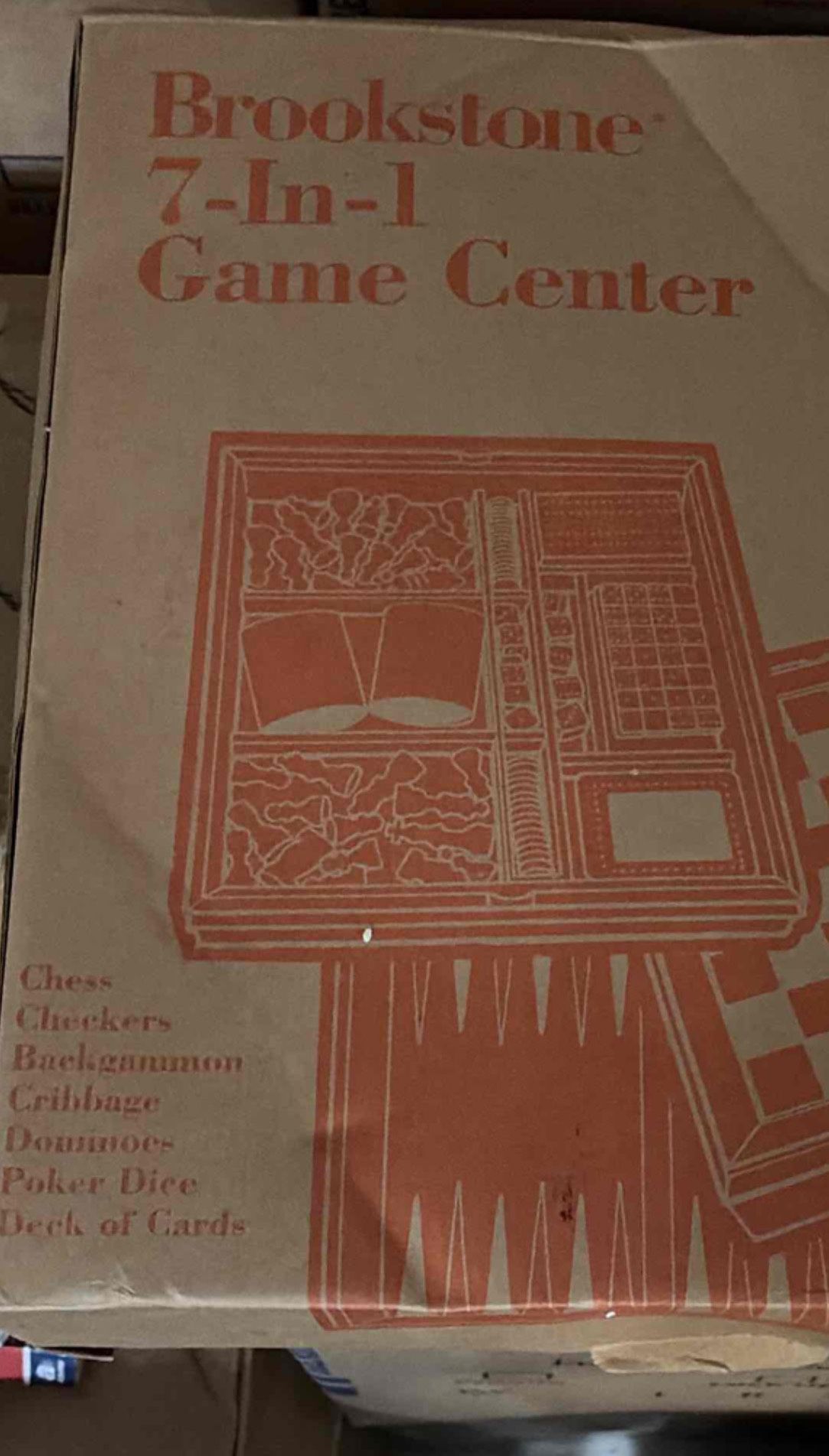 Brookstone Vintage Game Box 