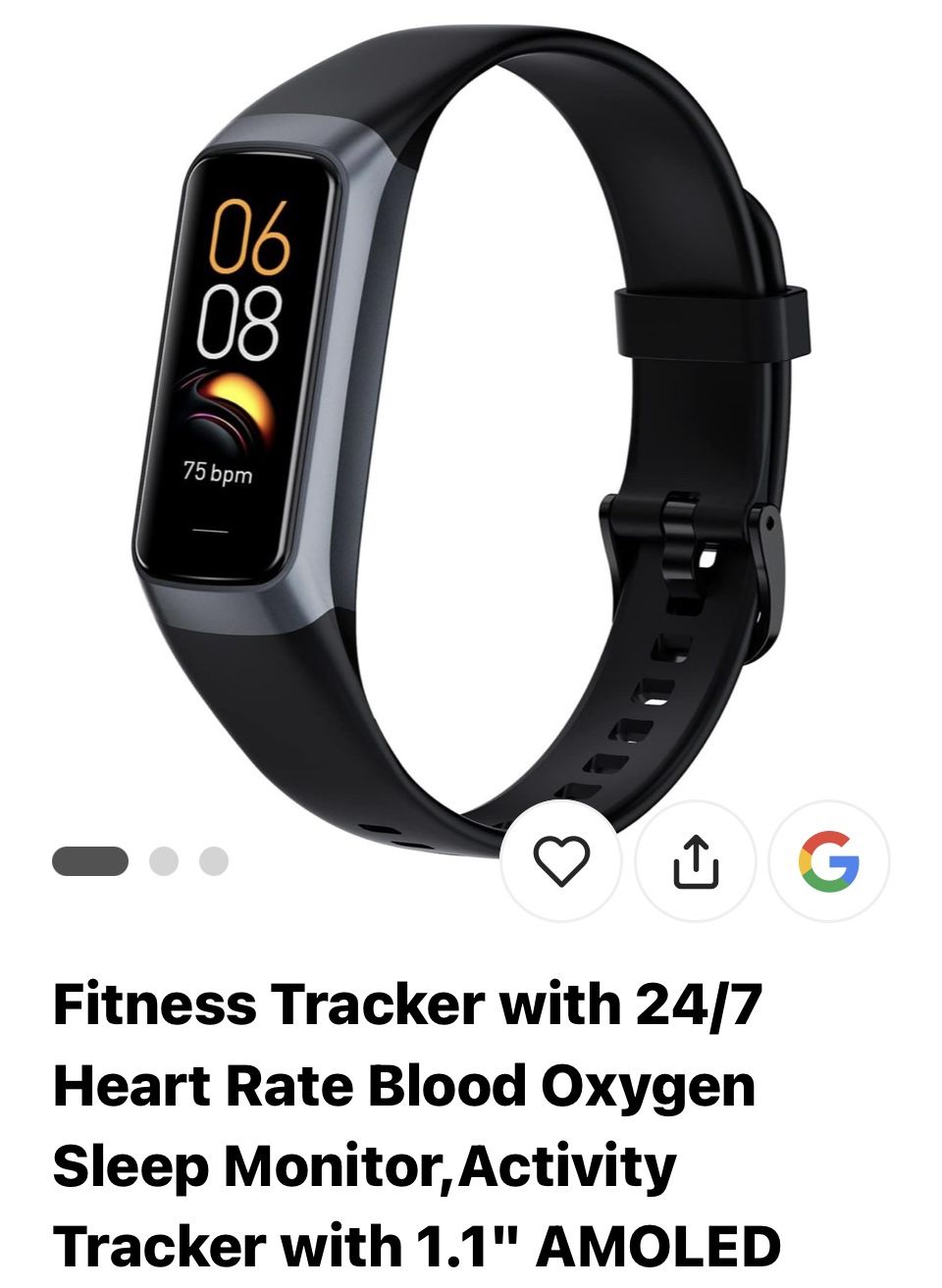 Fitbit Fitness Tracker Watch