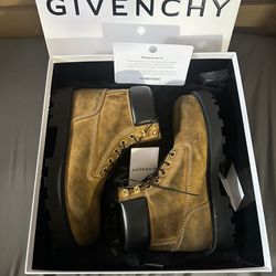 Givenchy Show Lace Up Boot Size 11 