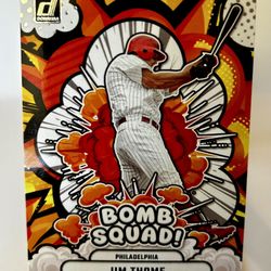 2025 Donruss Baseball - Jim Thome - #12 Bomb Squad Insert PHILLIES