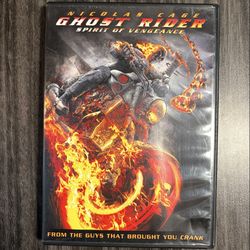 Ghost Rider: spirit of vengeance DVD