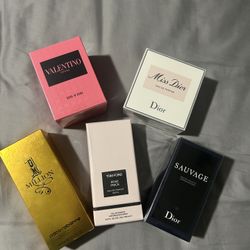 Colonges and Perfumes (send offers)