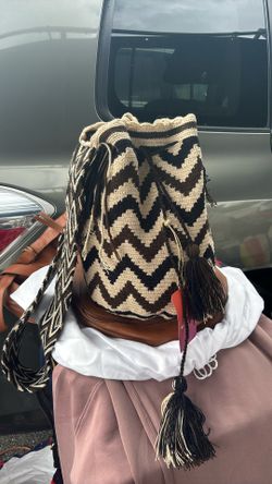 Boho Wayuu Crochet Tote Bag