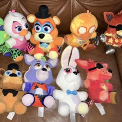 FNAF Plush Funko Plushies Lot Of 9 Five Nights At Freddy’s 