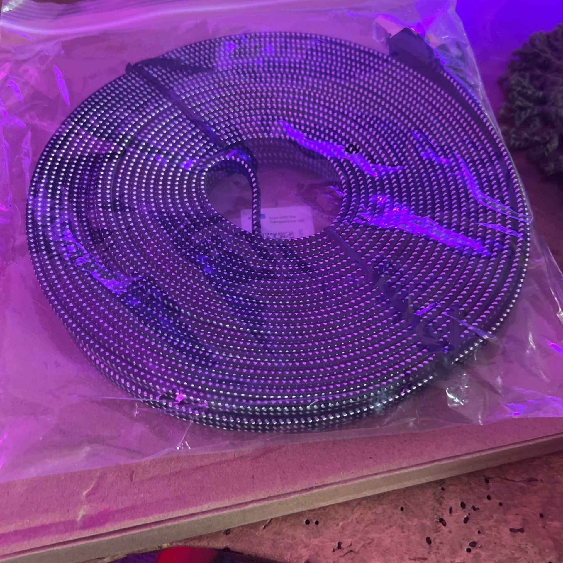 50ft. Metal Braided Ethernet Cable