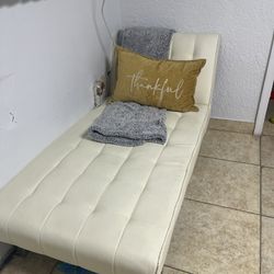 Small White Couch 