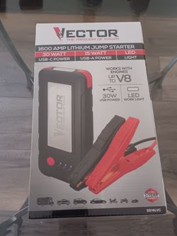 Vector 1600 Amp Lithium Jump Starter ss16lvc