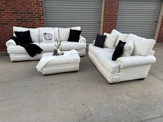 Beige Sofa 3 Pieces 🚚FREE DELIVERY 🚚