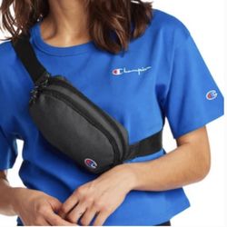 CHAMPION Unisex Fanny Pack - Black - OS