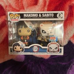 Makomo And Sabito Funko Pop
