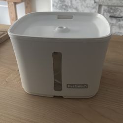 Pet water fountain bowl