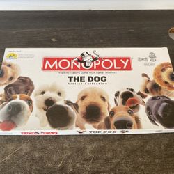 Monopoly The Dog Artist Collection Board Game 2003 USAopoly
