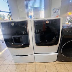 ELECTRIC WASHER AND DRYER LG