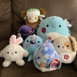 Squishmallows Assortment + Rabbit Plushie