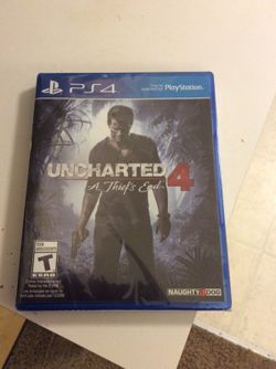 Uncharted 4: A Thief’s End. PS4 Game.