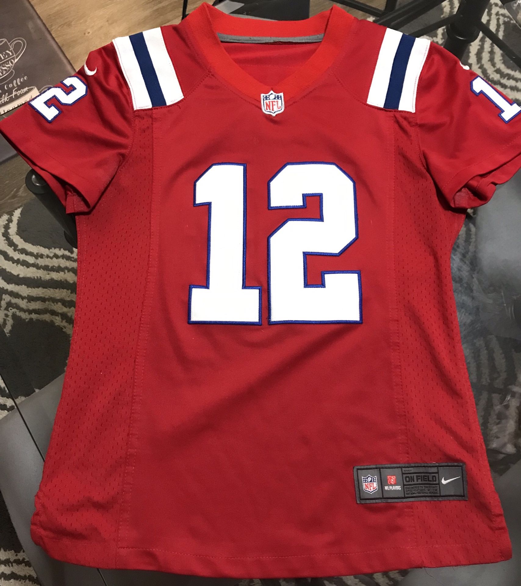 Official Patriots women’s throw back NFL jersey - see my other stuff!