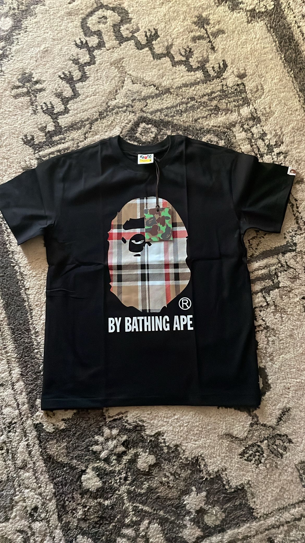 Burberry Bape Head T Shirt