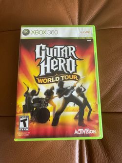 guitar hero world tour game xbox 360