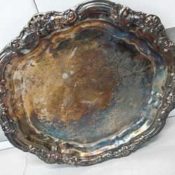 Silver Plated Platter 