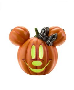 Halloween  Pumkin Minnie Mouse