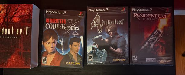 Resident Evil the Essentials 3 games
