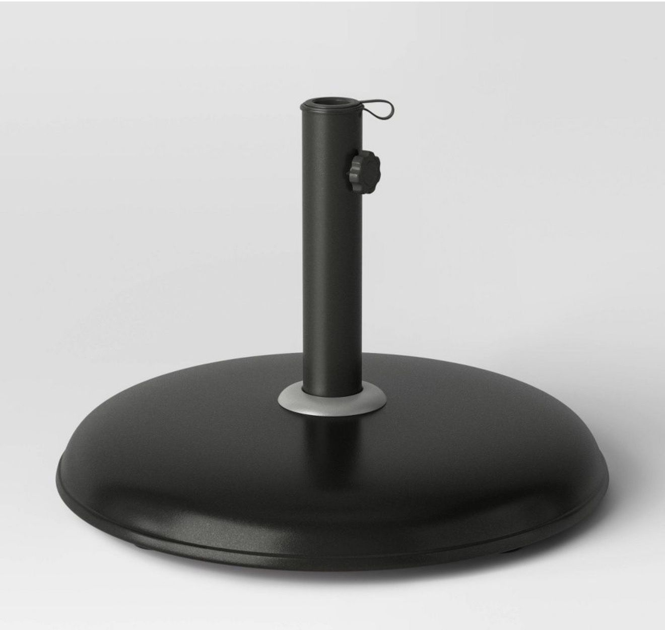 33lbs Recycled Round Outdoor Patio Market Umbrella Bases Black