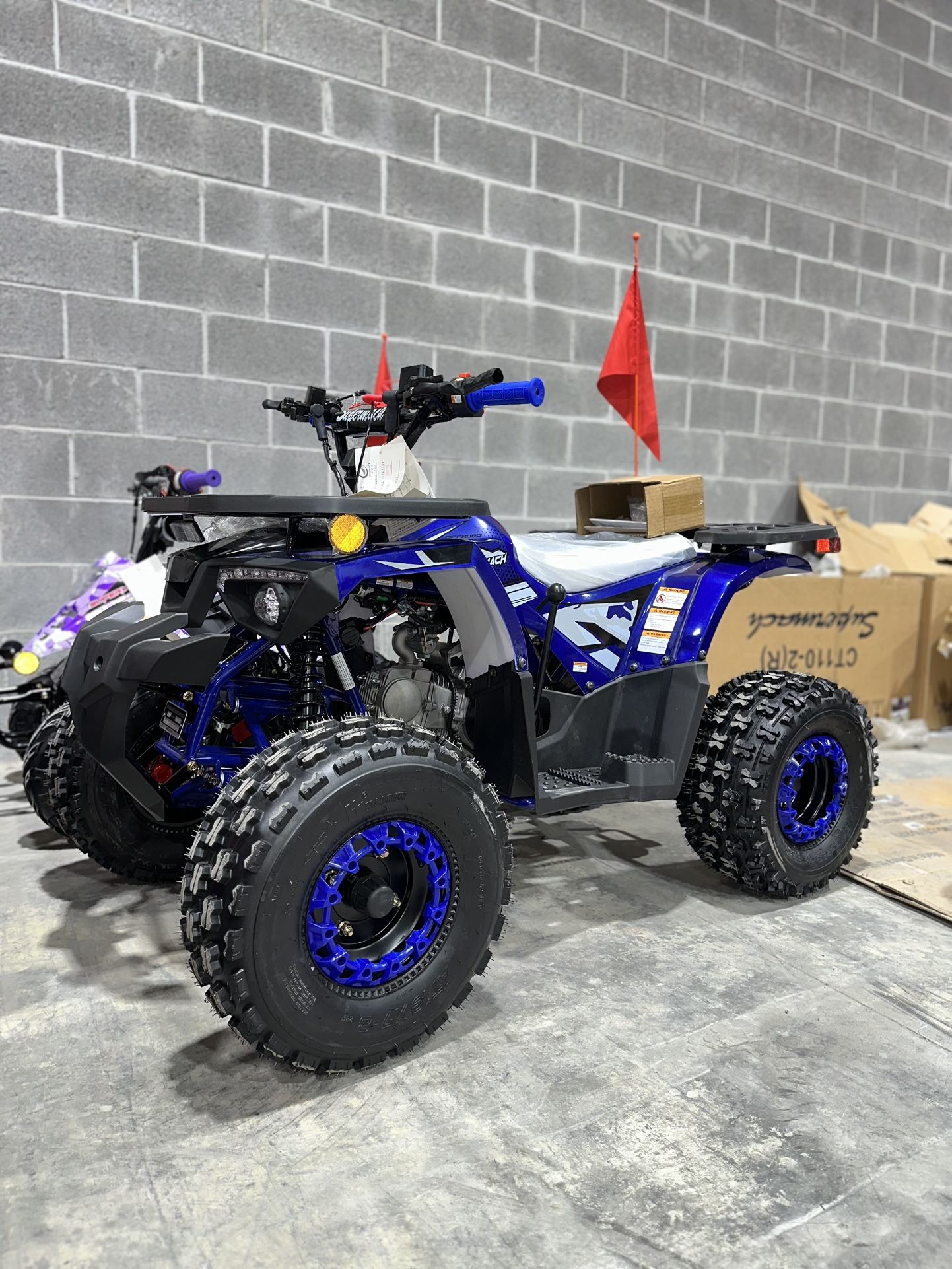 125cc UTILITY ATV + FREE HELMET