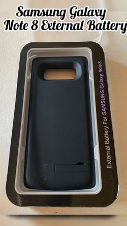 External Battery for SAMSUNG Galaxy Note 8 BRAND NEW !!!BRAND NEW!!! * Capacity: 6500mAh (24.1 Wh)