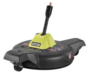 RYOBI 12 in. 3100 PSI Electric Pressure Washer Surface Cleaner with Caster Wheels