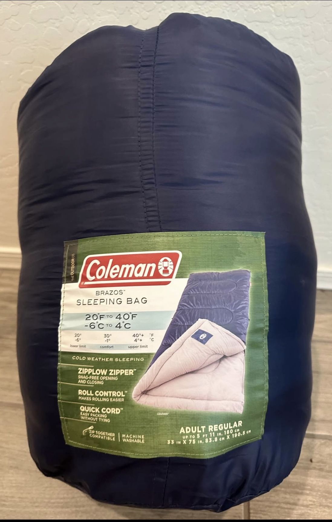 Coleman Brazos Cold Weather Sleeping Bag