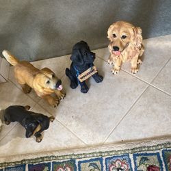 Dog Statues/Decor