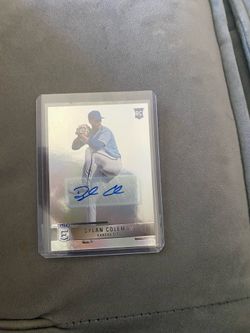 Dylan Coleman, Kansas City autographed number 27