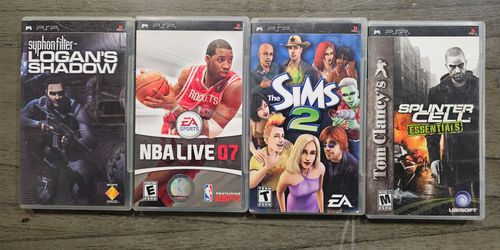 $50 for 4 PSP Games as pictured