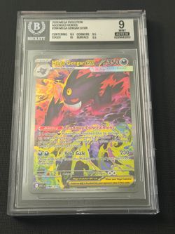 Beckett BGS 9 2026 Mega Gengar SIR Ascended Heroes