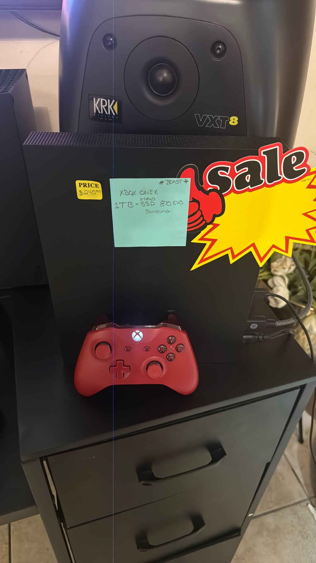 🔥🔥Microsoft Xbox One X 4K HDR *UPGRADED SSD 1TB🔥🔥