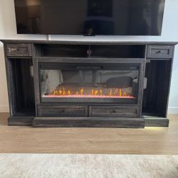 Brand New Fire place Tv Stand for sale