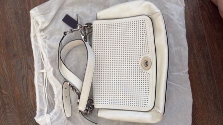White Coach Handbag
