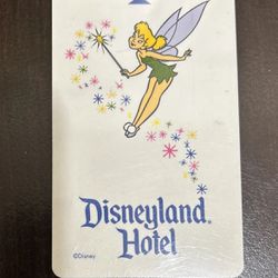 DISNEYLAND Disney Hotel Room Key Card Tinkerbell Stardust Sparkles 2009 RARE