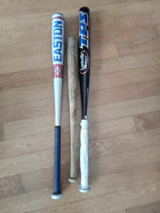 Aluminum & Wood Baseball & Softball Bats