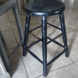Black Bar Stool