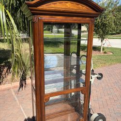 Solid Wood Curio Cabinet