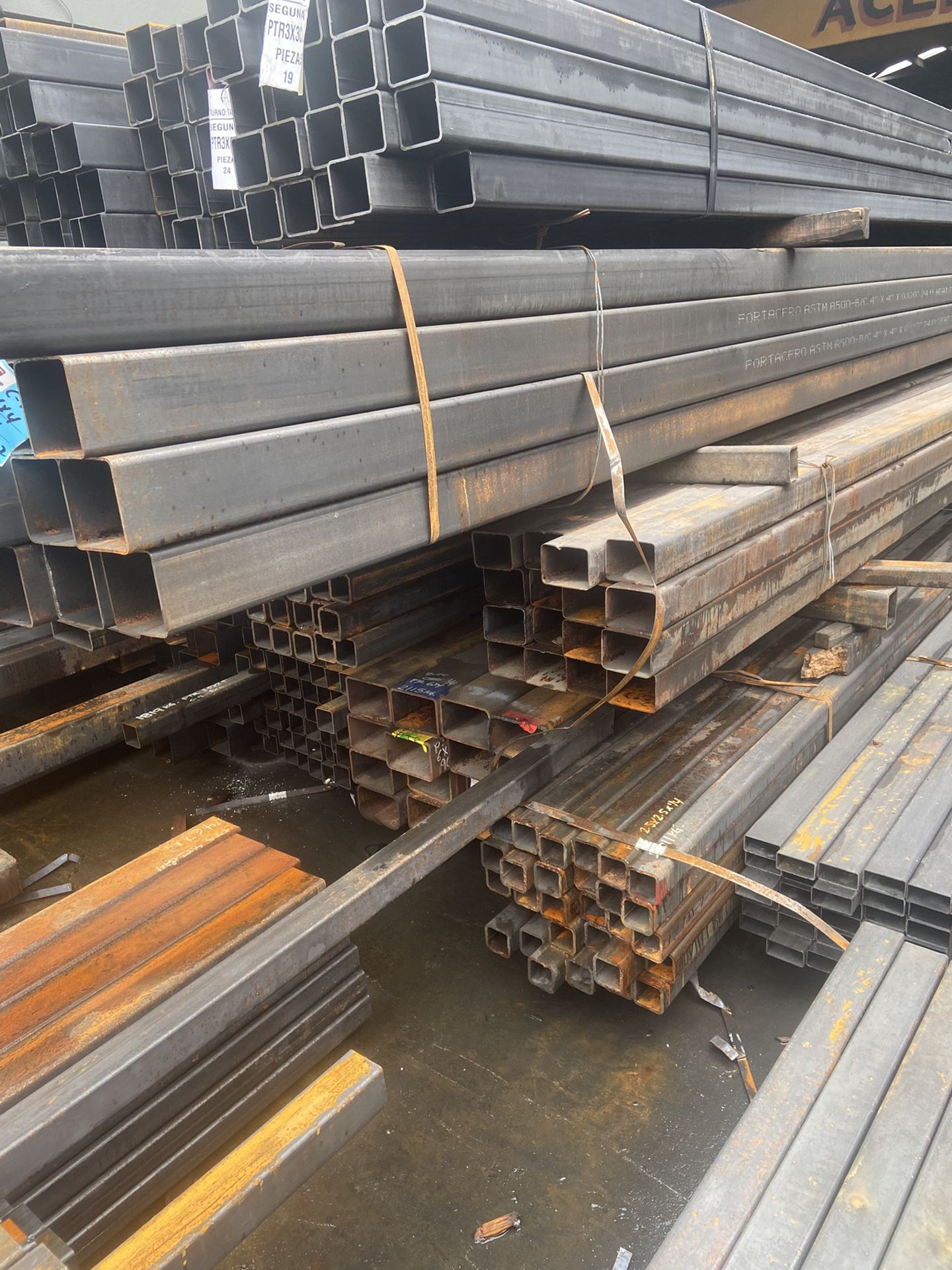 4x4 20 Feet Long Metal Post