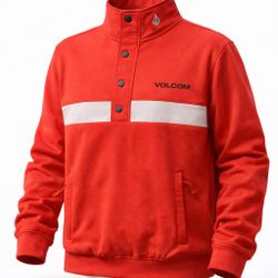 Volcom Women’s Fleece Pullover – Size S – New