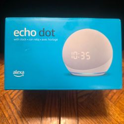 Amazon Echo Dot 4th Gen Smart Speaker - Glacier White
