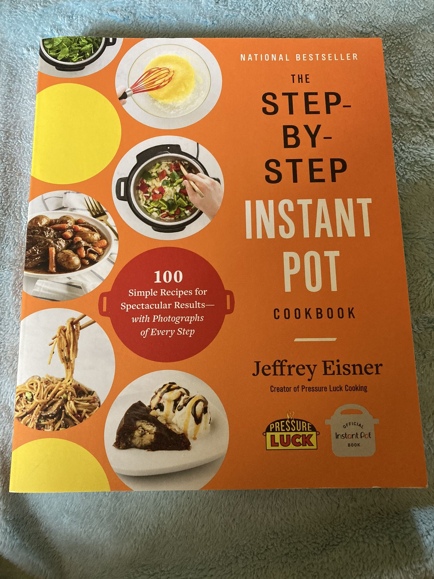 LOT OF 2 BRAND NEW COOKBOOKS FOR THE INSTANT POT