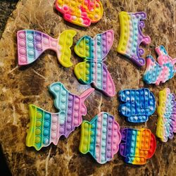 New Fidget Poppers ALL (10) Included /  LOT 4 