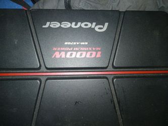 Pioneer 1000watt amp